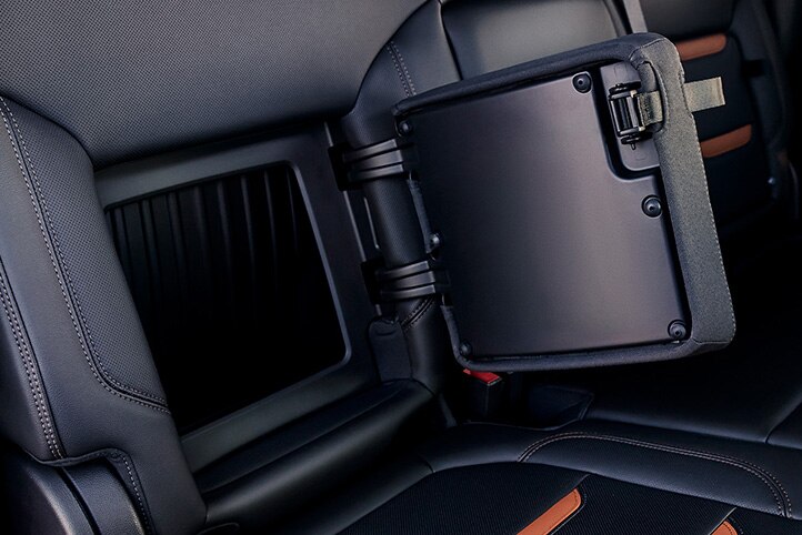 Sierra AT4 2021 interior